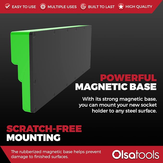 Olsa Tools Magnetic Socket Organizer - Image 5