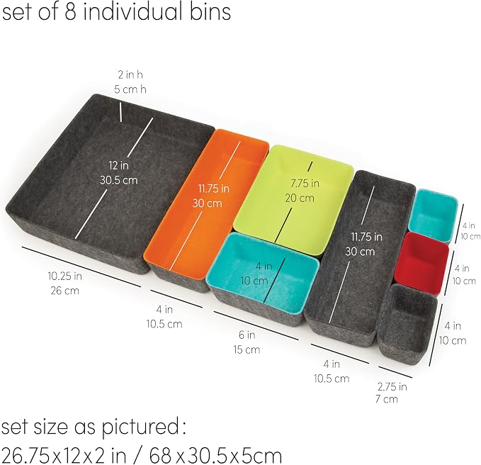 Three by Three Seattle Felt·Like·It! Felt Bins - Image 5
