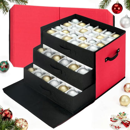 inin Christmas Ornament Storage Box by Unknown
