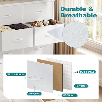 OLIXIS 8 Drawer Storage Dresser - Image 4