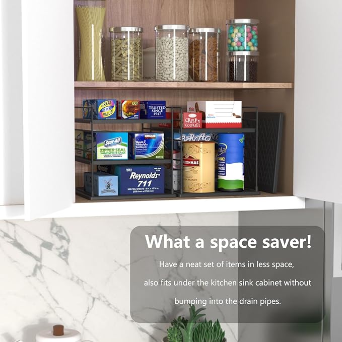 Pantry Organizer- Divided Compartment Holder - Image 5