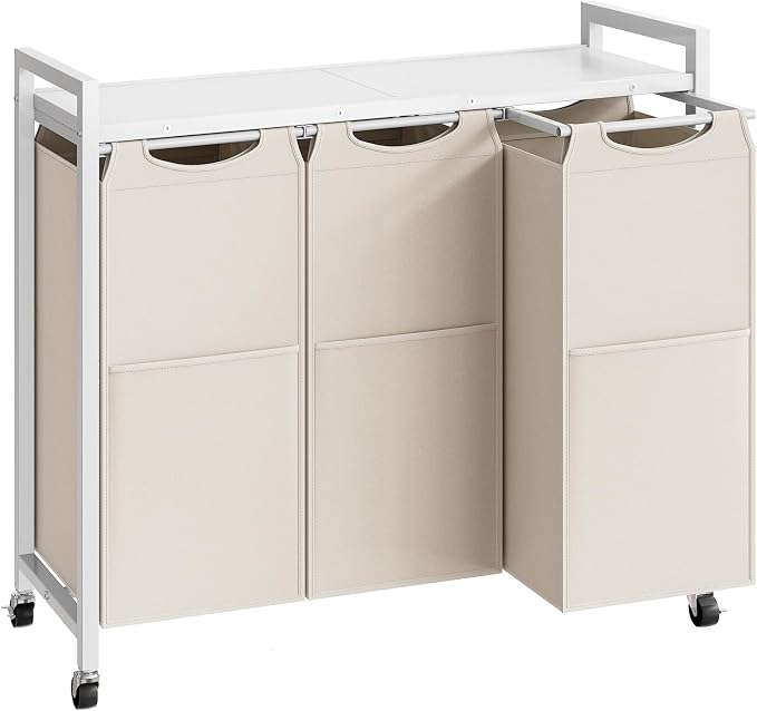 HOOBRO Laundry Sorter 3 Section, Laundry Hamper by HOOBRO