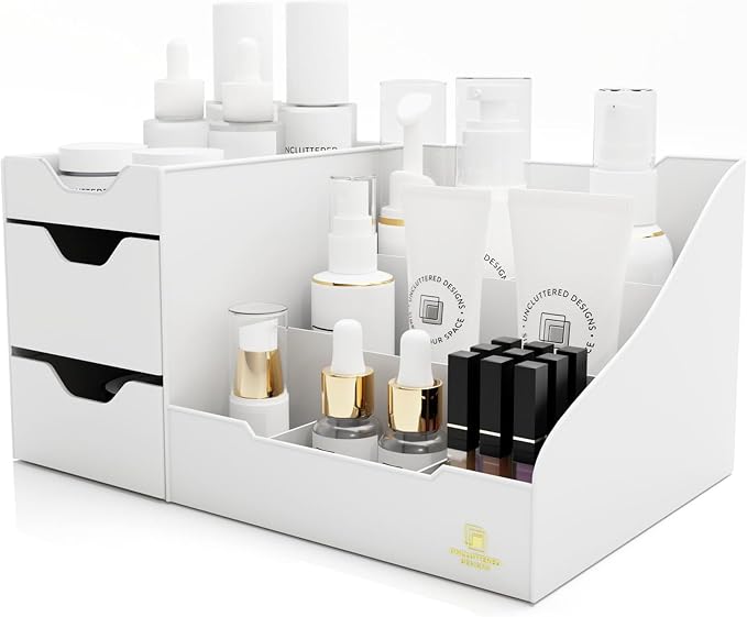 Uncluttered Designs Large Makeup Organizer by UnclutteredDesigns