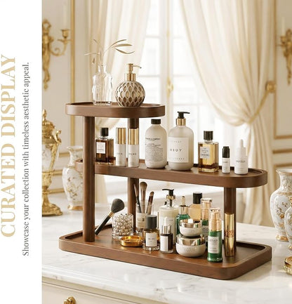 GDQ Wooden Display Organizer Stand, Perfume Organizer, Tea Set, Open Design - Image 6