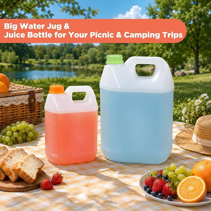 ASEVAT 2 Pack 4L Plastic Jugs - Image 6