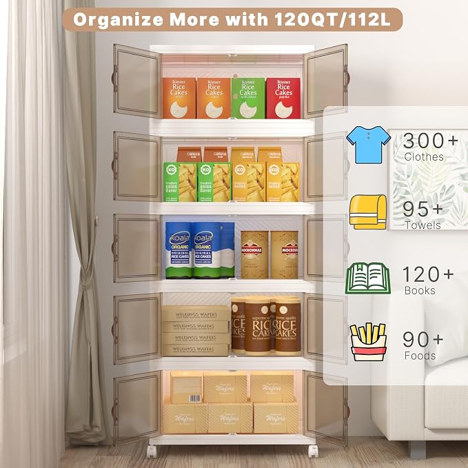 Extra Large Stackable Storage Bins - Image 7