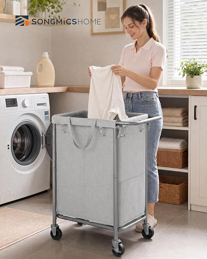 SONGMICS HOME Rolling Laundry Basket - Image 3