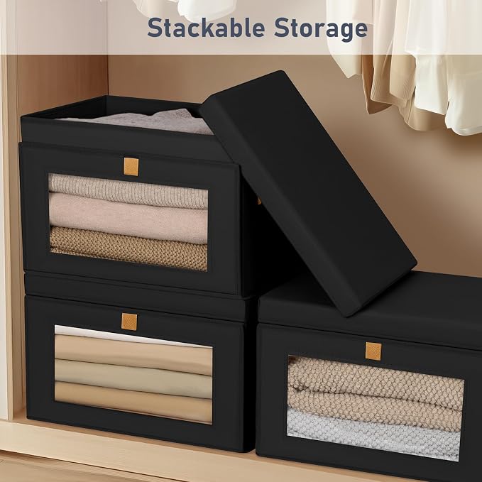 DIMJ Storage Bins with Lids - Image 7
