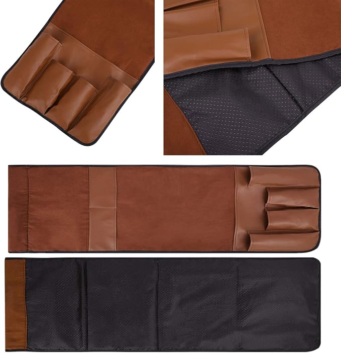 IPENNY No-slip Leather Sofa Couch Remote Control Holder Chair Armrest Caddy - Image 4
