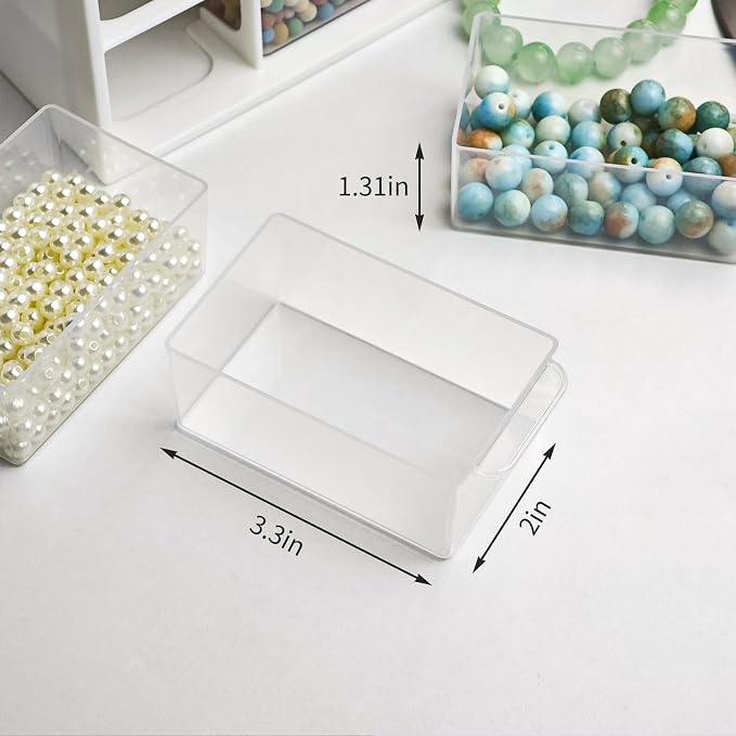 9 Drawer Plastic Organizer Box, Jewelry & Bead Containers, Teacher & Tackle Box - Image 3