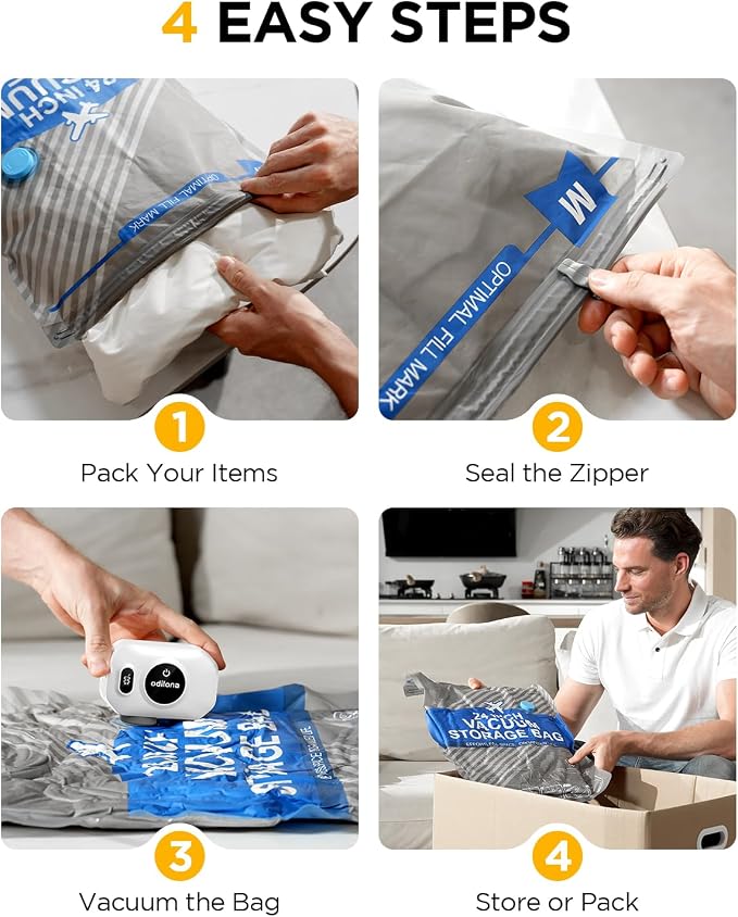 Travel Vacuum Storage Bags - Image 5