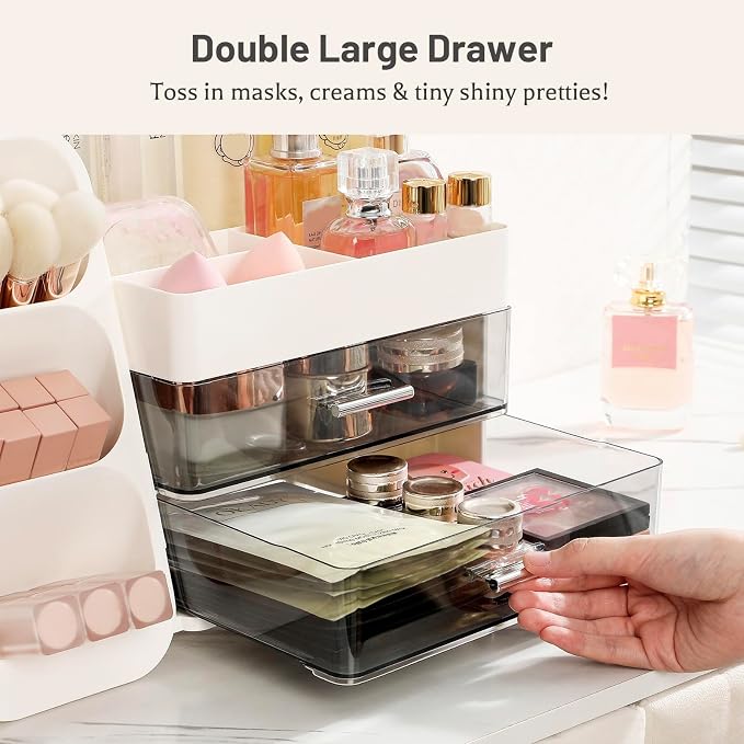 Aveniee Makeup Organizer with Drawers - Image 5