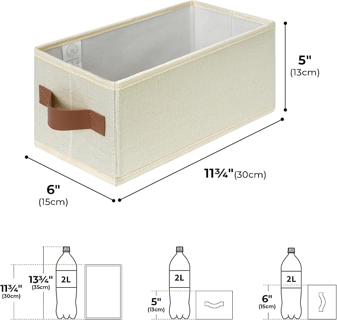GRANNY SAYS Small Fabric Storage Bins, Storage Baskets - Image 2