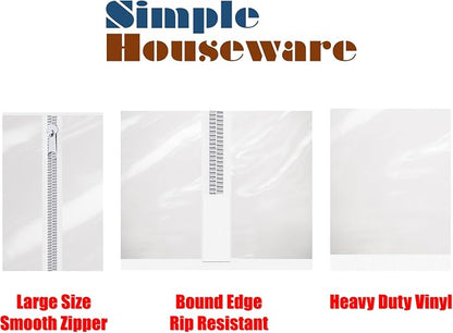 Simple Houseware Industrial Grade Z-Base Garment Rack, 500lb Load - Image 6