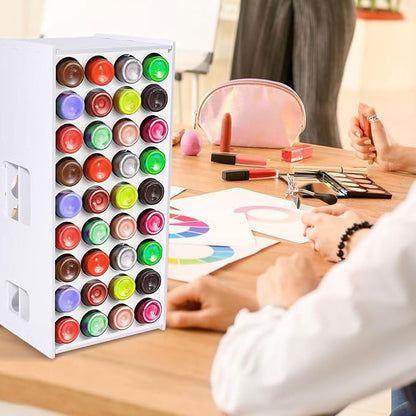 GLOBLELAND 72 Holes 360° Spining Craft Paint Organizer - Image 7