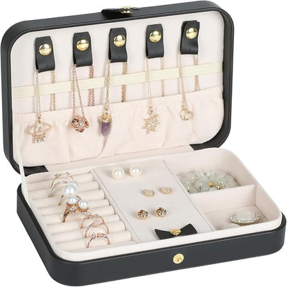 Small Jewelry Box, Travel Jewelry Case Portable Jewelry Boxes by V-LafuyJewelryBox