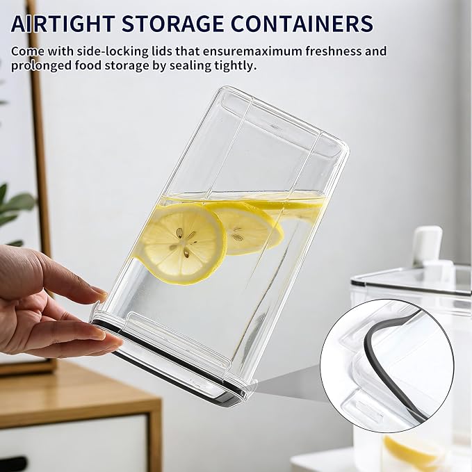 4 Pack Airtight Food Storage Containers - Image 4