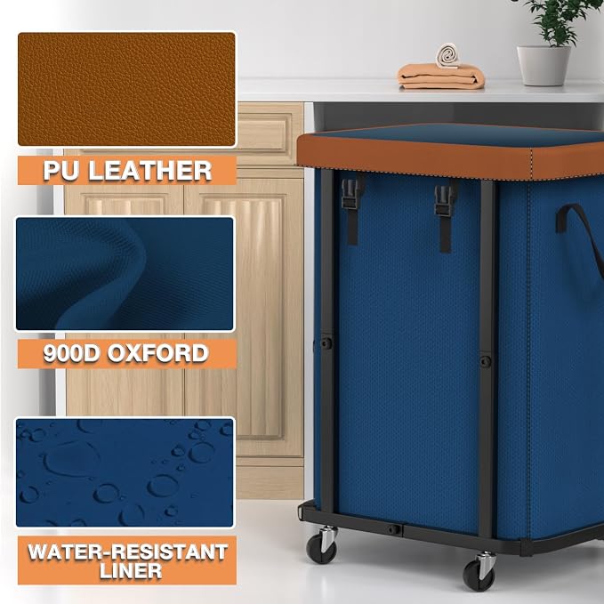 150L Fashion Laundry Basket - Image 2