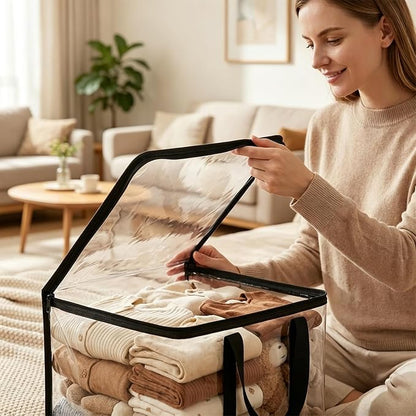 Clear PVC Storage Boxes, Tear-Resistant Organizer - Image 5