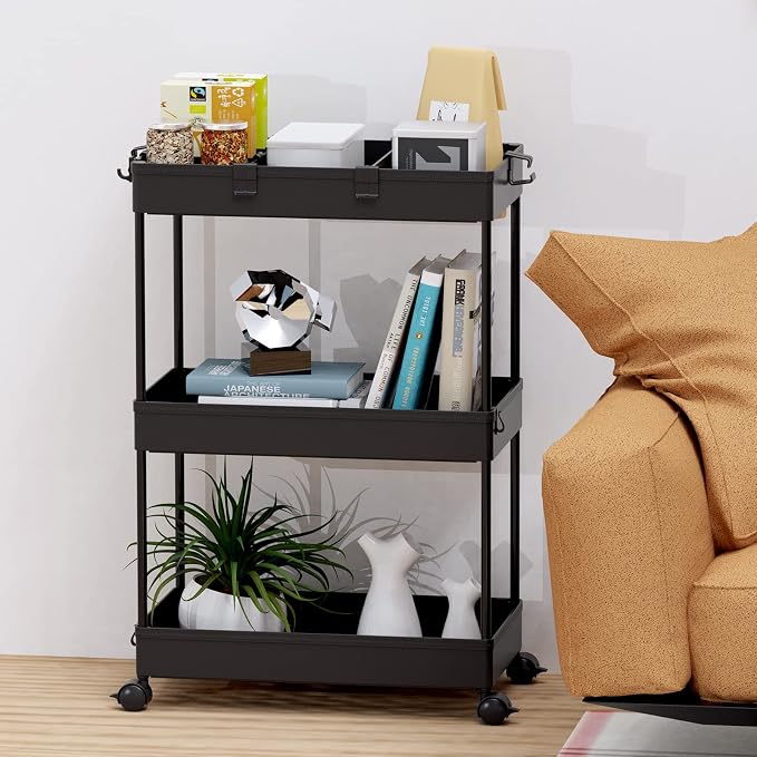SPACELEAD 3 Tier Rolling Cart - Image 8