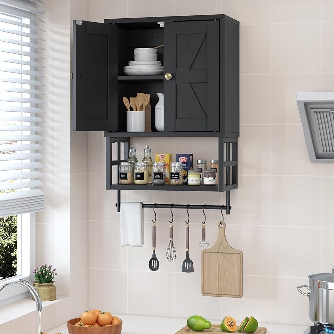 Bathroom Wall Cabinet, Farmhouse Medicine Storage - Image 7