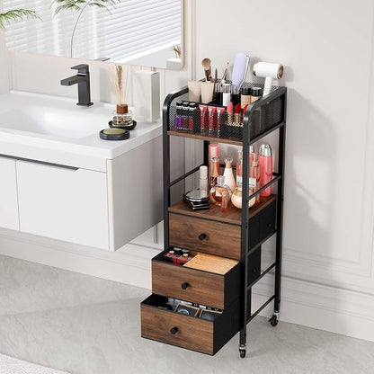 HapiRm Rolling Makeup Cart Organizer - Image 8