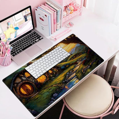 Cute House Anime Mouse Pad Desk Mat Gaming Playmat MTG Game Mat Large Gaming - Image 7