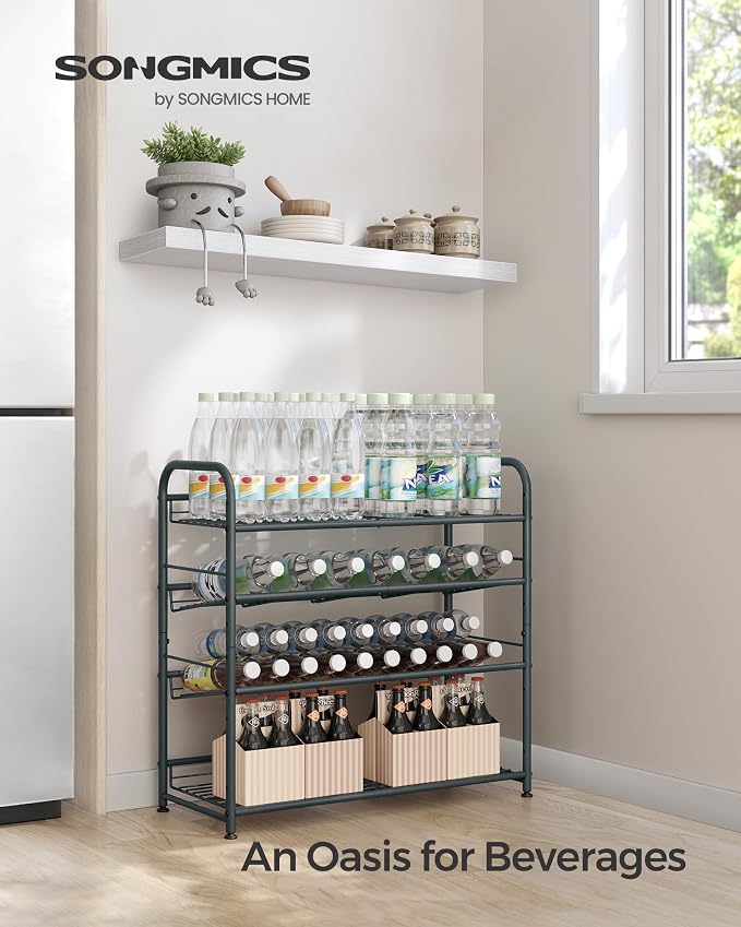 SONGMICS Shoe Rack, 4 Tier Shoe Organizer - Image 2