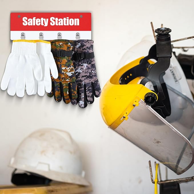 Honeydak Glove Station Organizer Wall Mount Plastic Glove Holder - Image 2