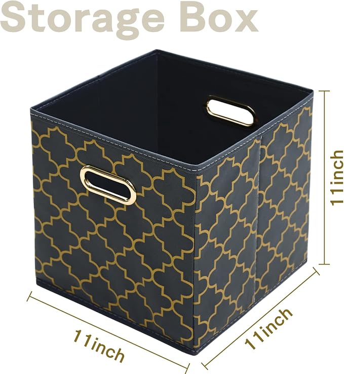 Fabric Cloth Storage Bins, Fabric Cube Organizer - Image 2