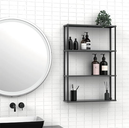 Mango Steam Wall-Mounted Steel Shelving Unit - Image 5