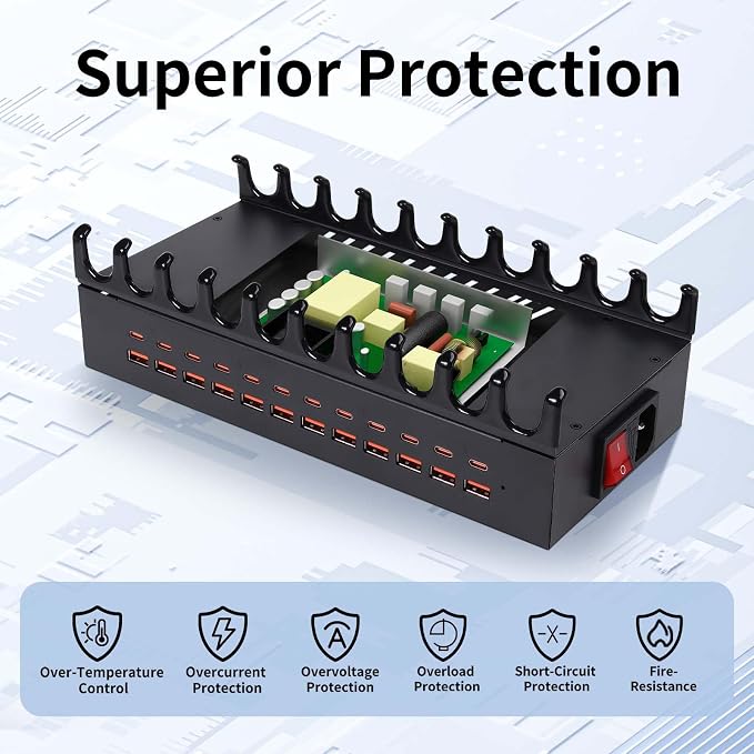 300W Charging Station for Multiple Devices - Image 4