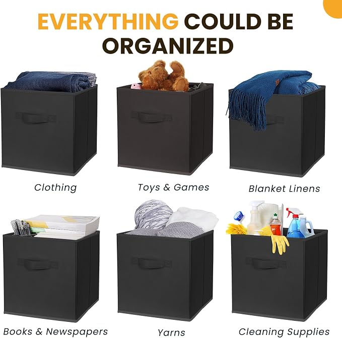Large Storage Cubes- 13 Inch Cube Storage Bins - Image 4