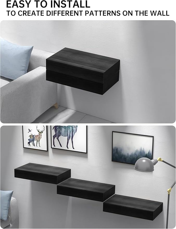 NiHome Floating Nightstand - Image 3