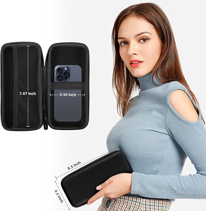 iMangoo Travel Essential Electronics Organizer Pouch Charger Case Shockproof - Image 7