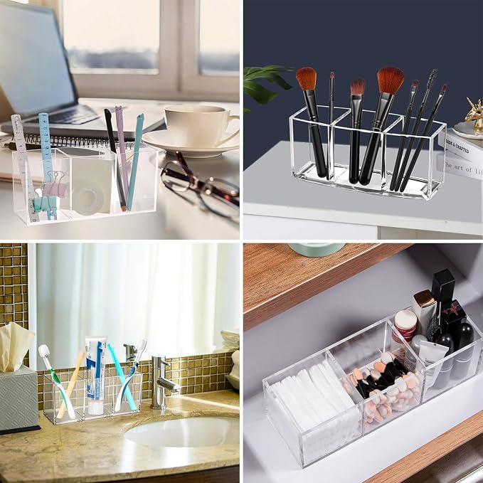 AKOAK 1 Pack Makeup Brush Holder Organizer, Great Desk Storage - Image 8