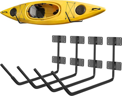 RedCall Kayak Storage Rack, Heavy Duty Kayak Wall Mount Hooks by RedCall
