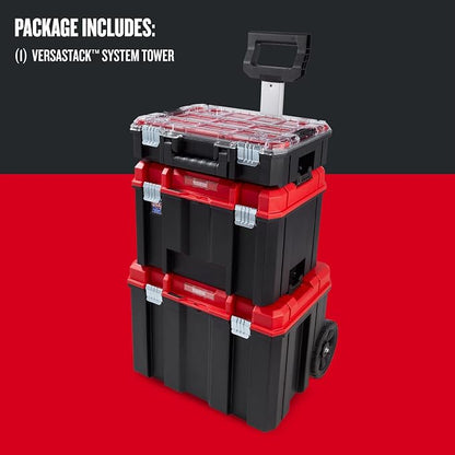 CRAFTSMAN VERSASTACK 17.126-in Metal Wheels Lockable Tool Box - Image 9
