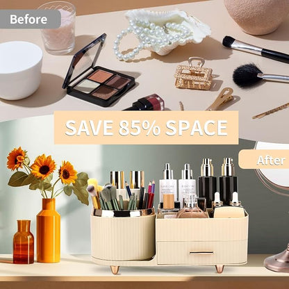 Beborxue 360° Rotating Makeup Organizer - Image 2