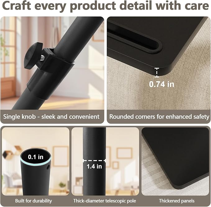 Sofa Armrest Tray Table for Couch - Image 3