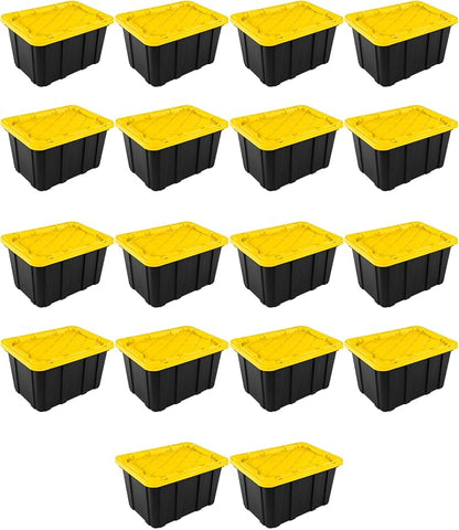 Sterilite 18-Pack Industrial Tote, Plastic Storage Container Bins - Image 8