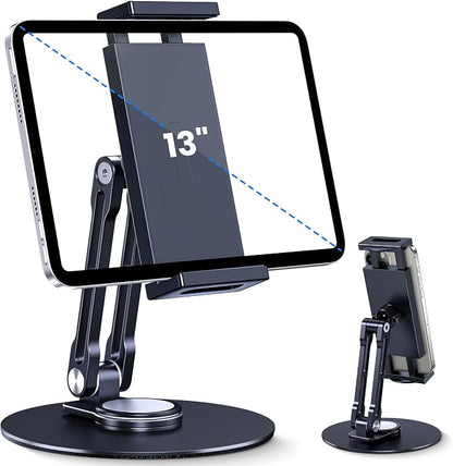 Tablet Stand Holder for iPad, Adjustable by Lucrave