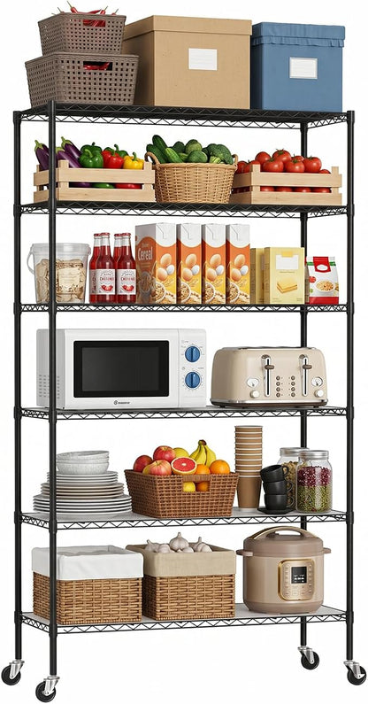 FDW | 6-Tier Wire Storage Shelves - Image 8