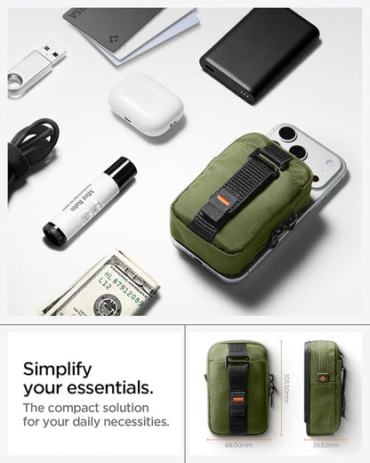 Spigen for MagSafe Wallet Magnetic Pouch Organizer RFID Blocking EDC SSD Card - Image 3