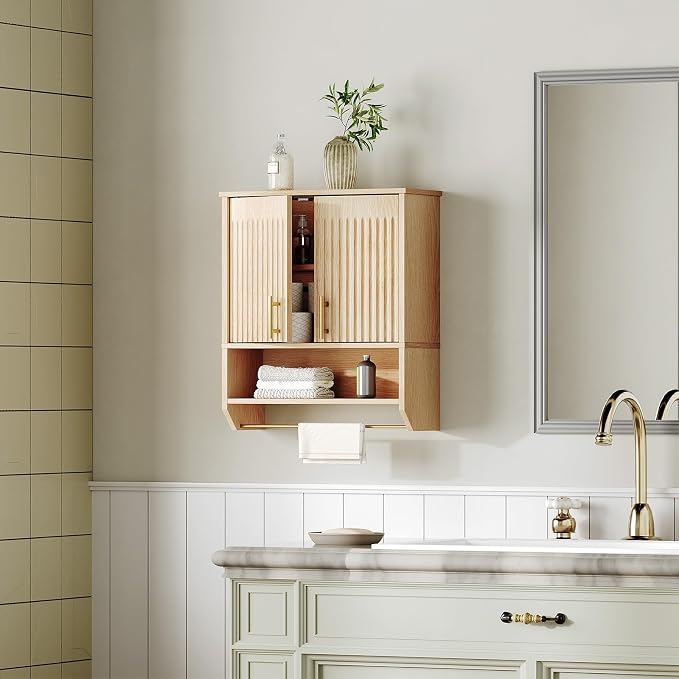 HOOBRO Narrow Bathroom Wall Cabinet - Image 2