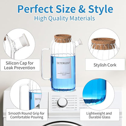 60oz Fabric Softener Dispenser, Liquid Laundry Detergent Dispenser - Image 6