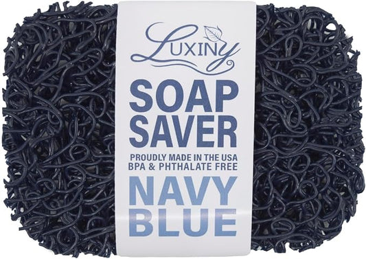 Soap Saver for bar soap, American Made by Luxiny, Lifts Soap in Soap Dishes & by Luxiny