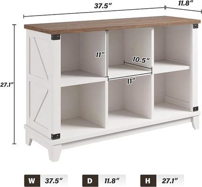 EnHomee 6 Cube Storage Organizer and Shelf, Cube Storage Shelf - Image 3