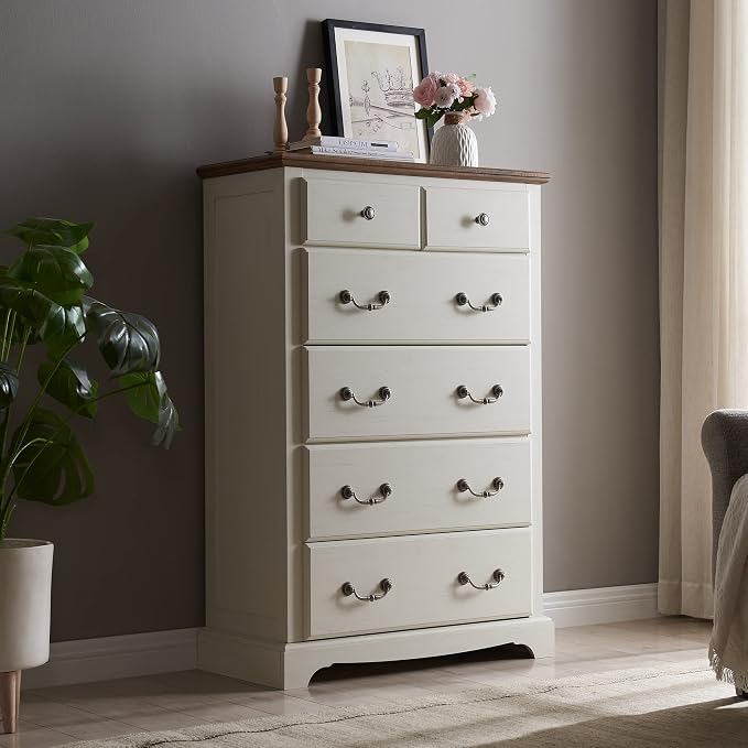 T4TREAM 6 Drawers Dresser Chests - Image 7