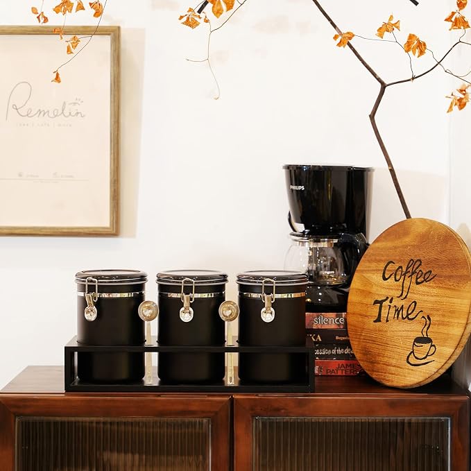 Yangbaga 3x63OZ Sugar Coffee Canisters - Image 6